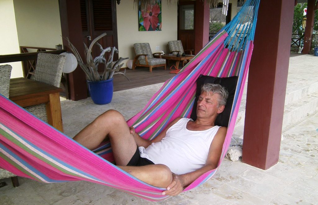 Just laze in the hammock